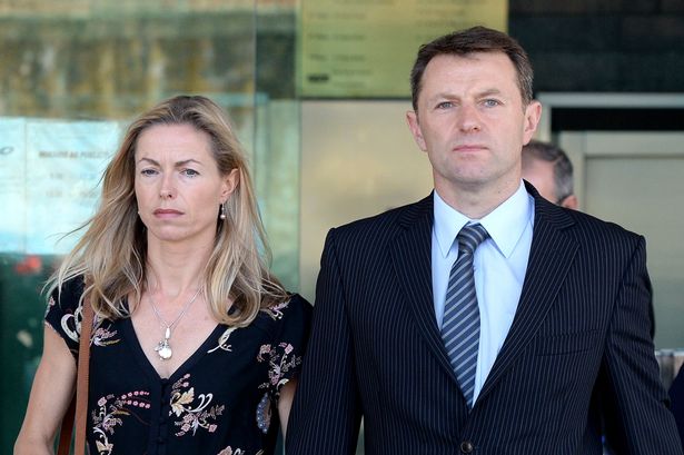 Missing Madeleine McCann parents Kate and Gerry McCann